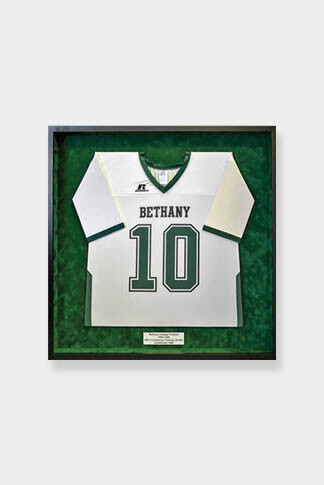 Peña Jersey, Mounted and Framed  Fastframe Houston Picture Framing